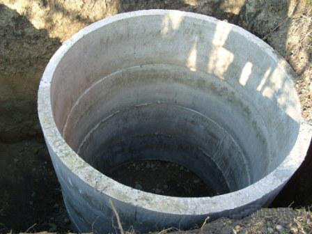 емкость из бетона для канализации